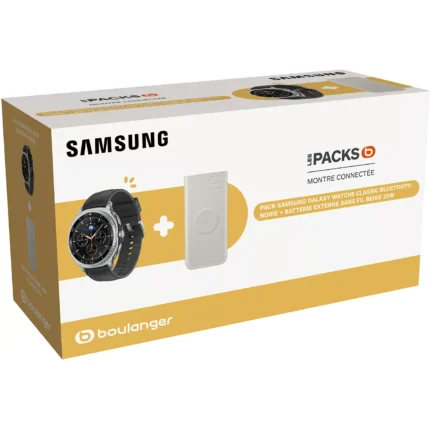 Montre connectée SAMSUNG Pack GalaxyWatch8 Classic BT+Power Bank