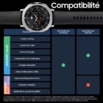 Montre connectée SAMSUNG Pack GalaxyWatch8 Classic BT+Power Bank – Image 6