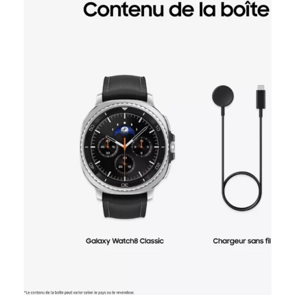 Montre connectée SAMSUNG Pack GalaxyWatch8 Classic BT+Power Bank
