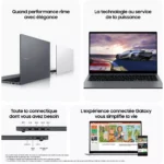 Ordinateur portable SAMSUNG Galaxy Book4 15 i7 16Go 15,6" Intel Core i7 1355U 16 Go RAM LPDDR4x SSD 512 Go – Image 3