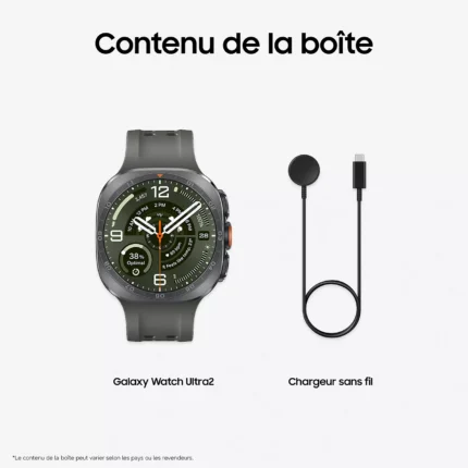 Montre connectée SAMSUNG Galaxy Watch Ultra2 Argent Titane