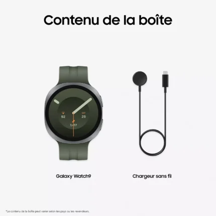 Montre connectée SAMSUNG Galaxy Watch9 44mm Bluetooth Argent